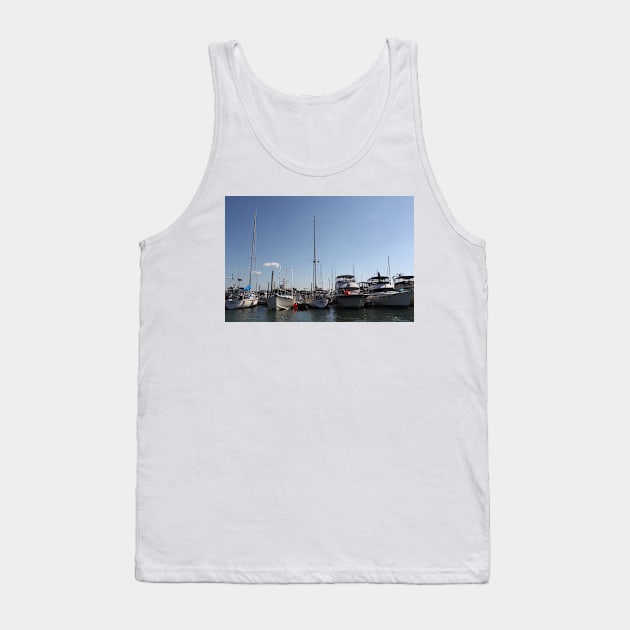 Boats at Rest, Winthrop Yacht Club Tank Top by kgarrahan